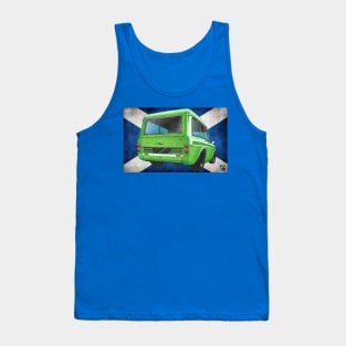 Geo3Doodles Hillman Husky doodle Tank Top